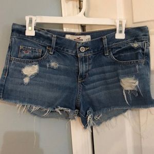 Hollister denim shorts